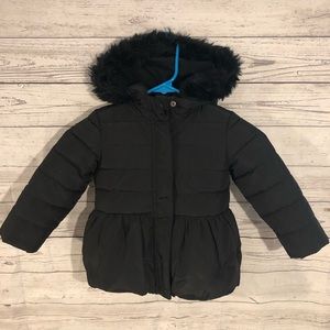 2T Black Puffer Jacket